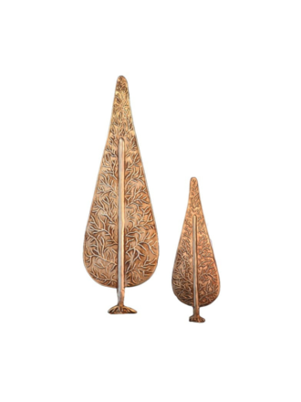 Boncoeurs Set of two cypresses ornaments Boncoeurs Set of two cypresses ornaments