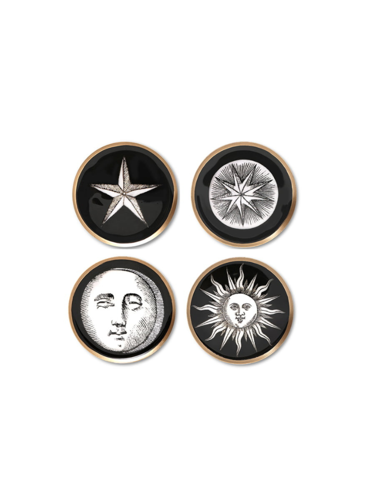 Boncoeurs Astrology coaster set of four