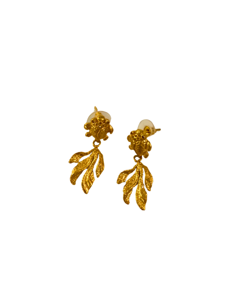 m'Anais Dora earrings - Turtle fishtail earrings