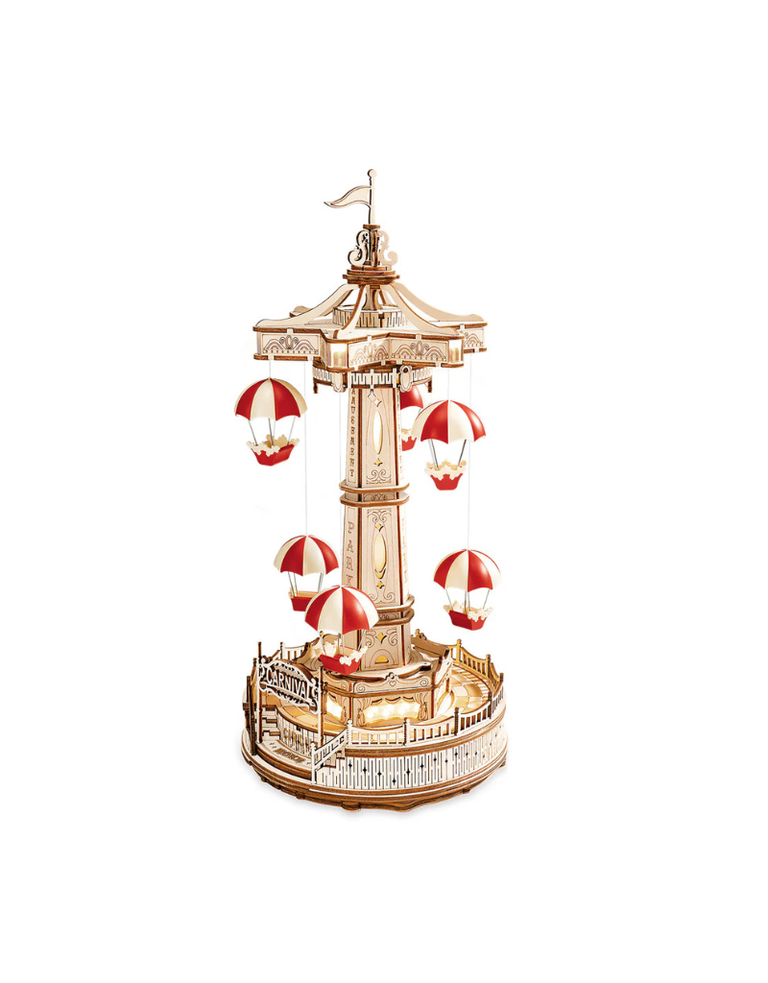Magische Parachute toren puzzel