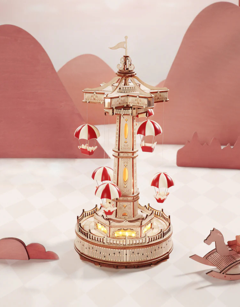 Magische Parachute toren puzzel