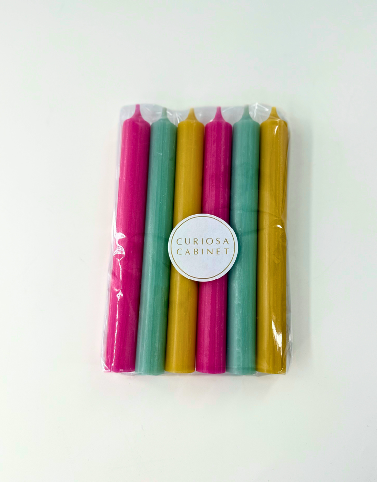 Dinner candle set - Bright