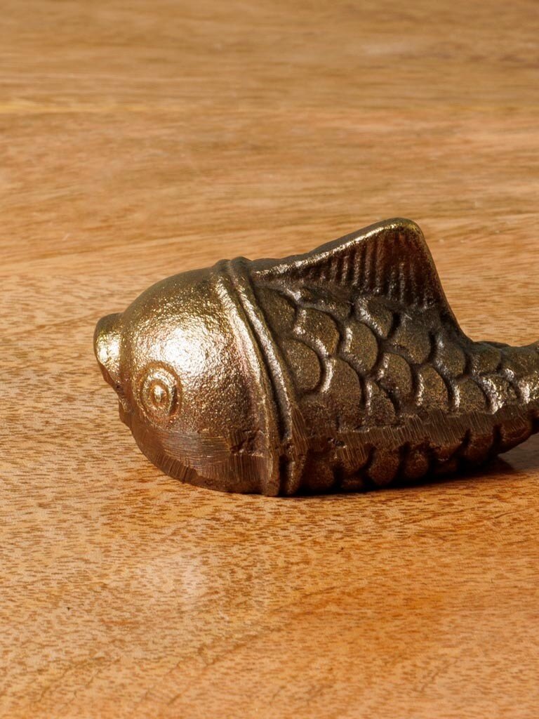 Iron bottle opener fish