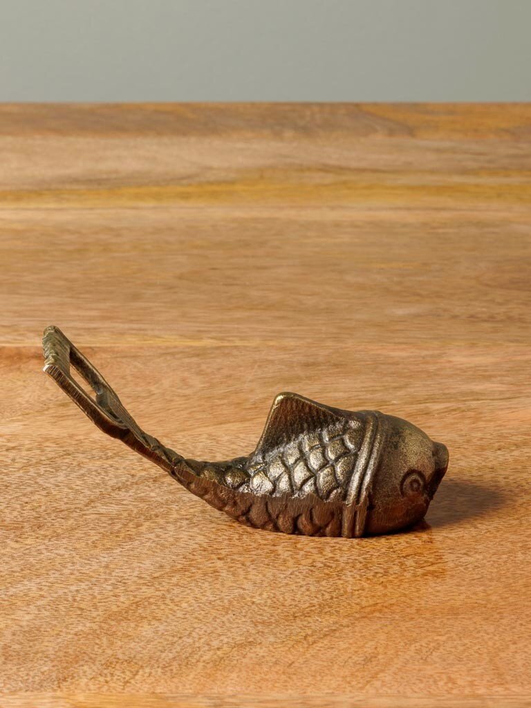 Iron bottle opener fish