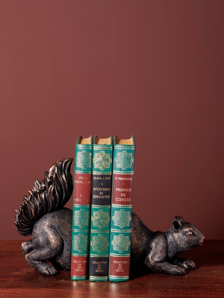 Eekhoorn op de Uitkijk – Boekensteun Set