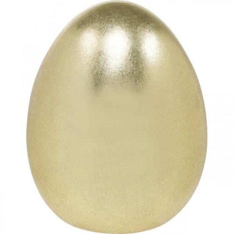 Goud Metallic Keramisch Ei