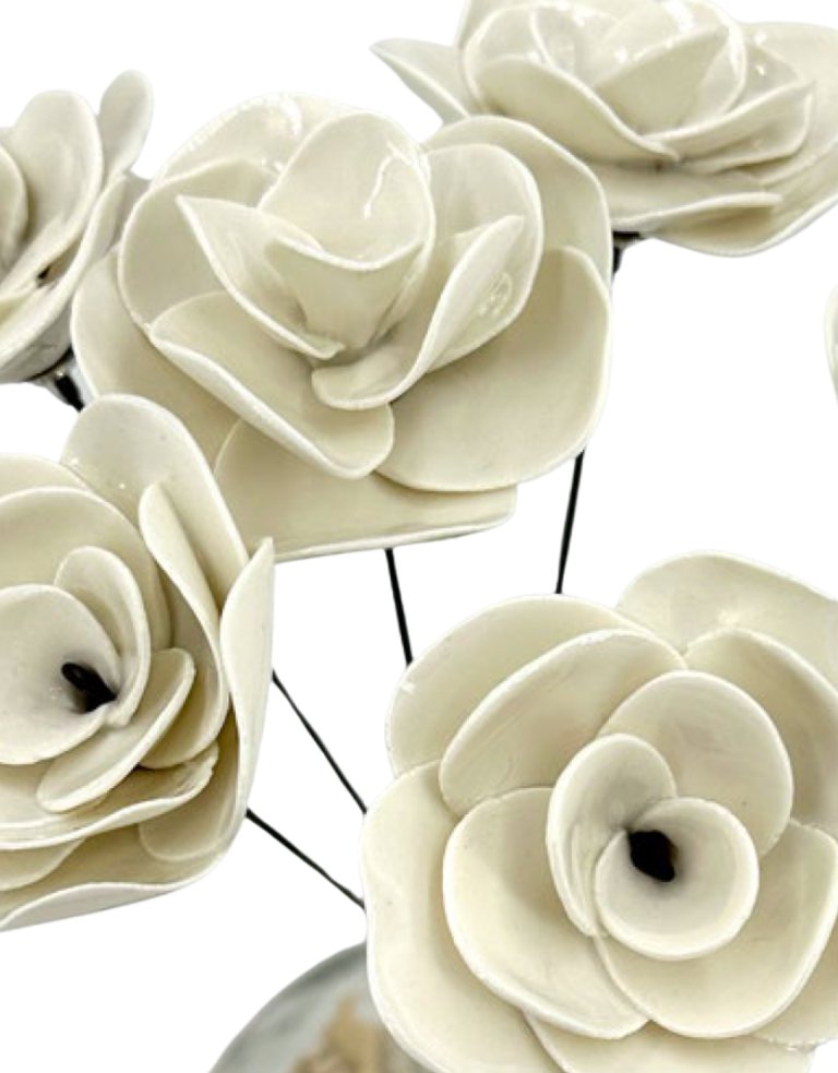 Alex Hackett Porcelain flower -  Camellia
