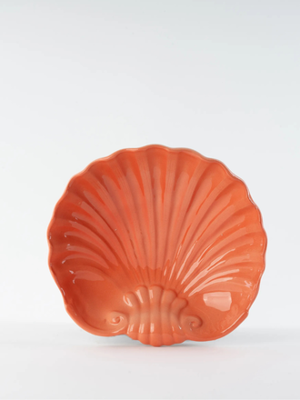 Les Ottomans Shell ceramic bowl - Yellow Les Ottomans Shell ceramic bowl - Yellow