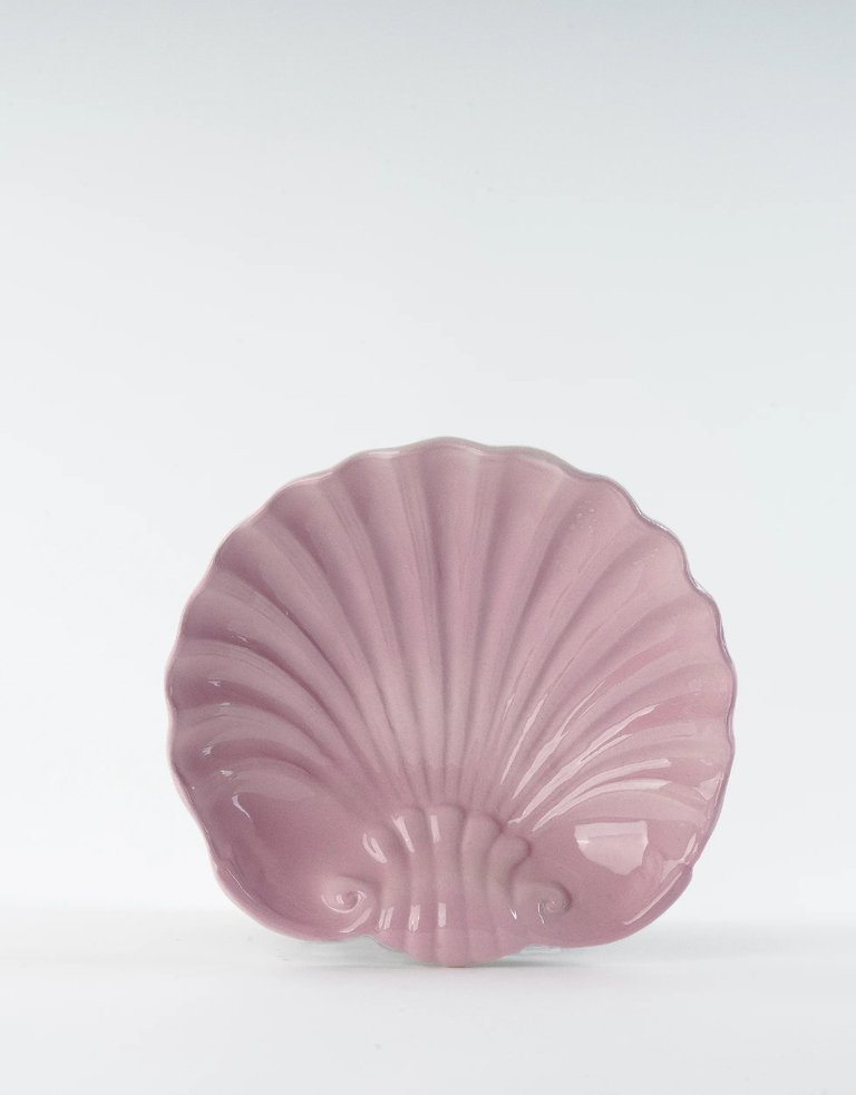 Les Ottomans Shell ceramic bowl - Lilac