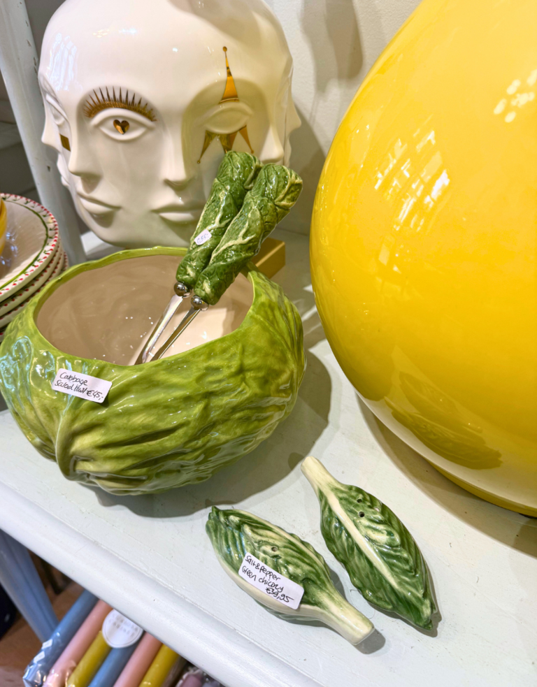 Les Ottomans Radicchio Serveerlepel & Vork Set