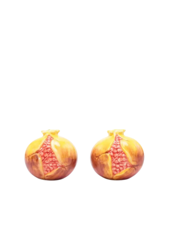 Les Ottomans Pomegranate salt & Pepper shakers Les Ottomans Pomegranate salt & Pepper shakers