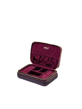 WOLF Bella Zip Case - Bordeaux WOLF Bella Zip Case - Bordeaux