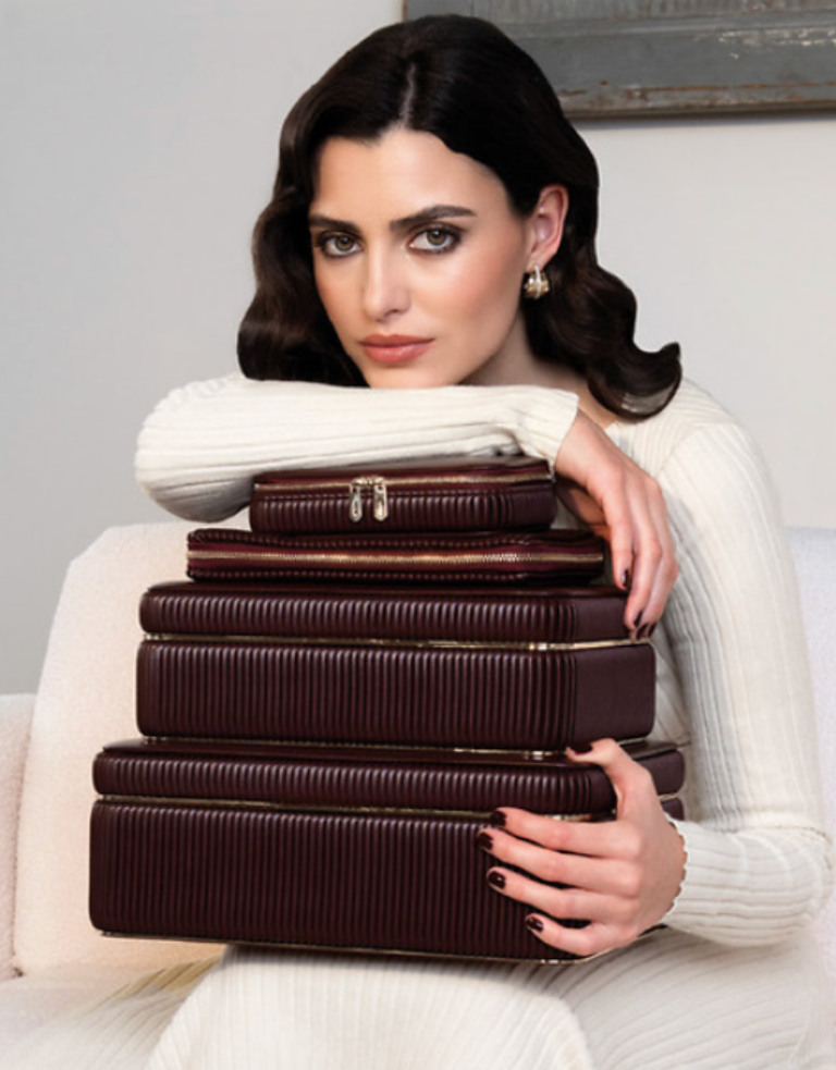 WOLF Bella Zip Case - Bordeaux