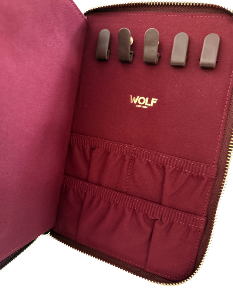WOLF Bella jewelry portfolio - Bordeaux