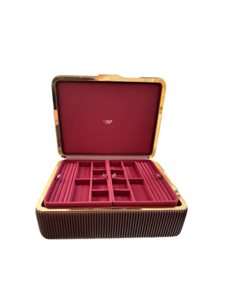 WOLF Bella large jewelry box - bordeaux WOLF Bella large jewelry box - bordeaux