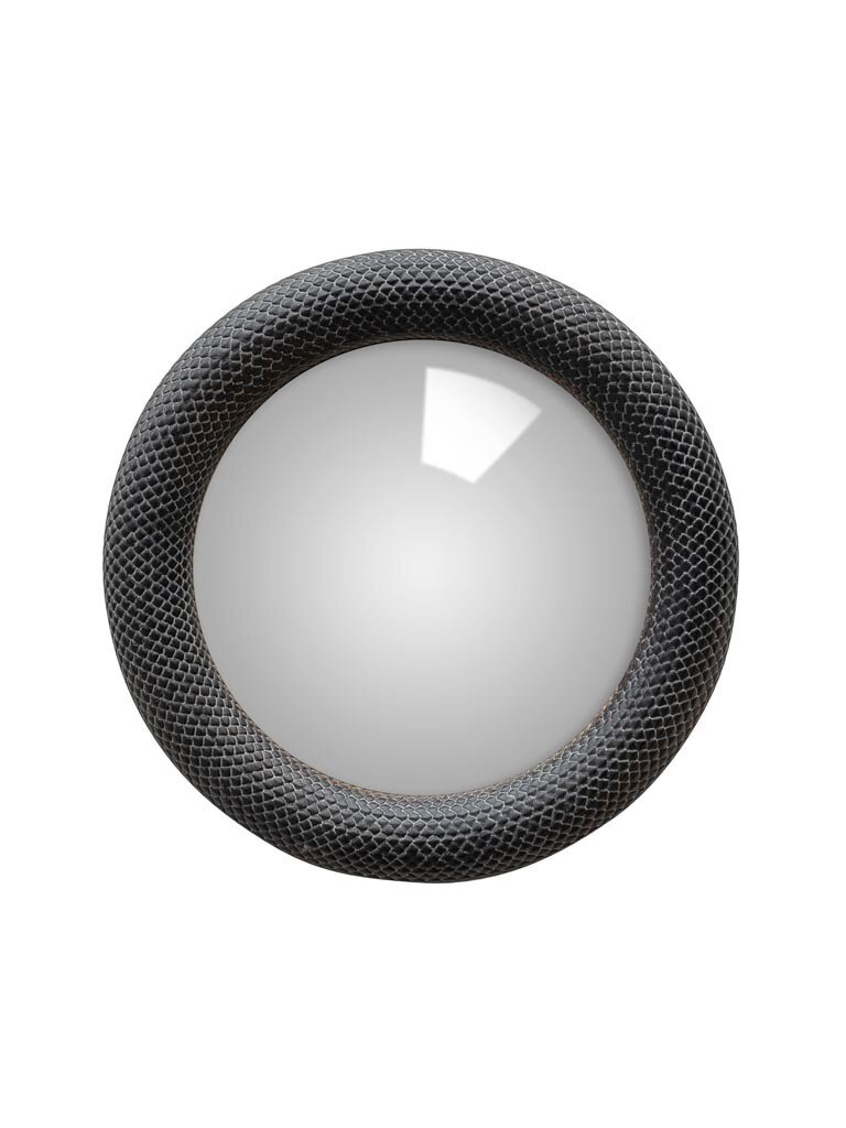 Black snake convex mirror - three sizes