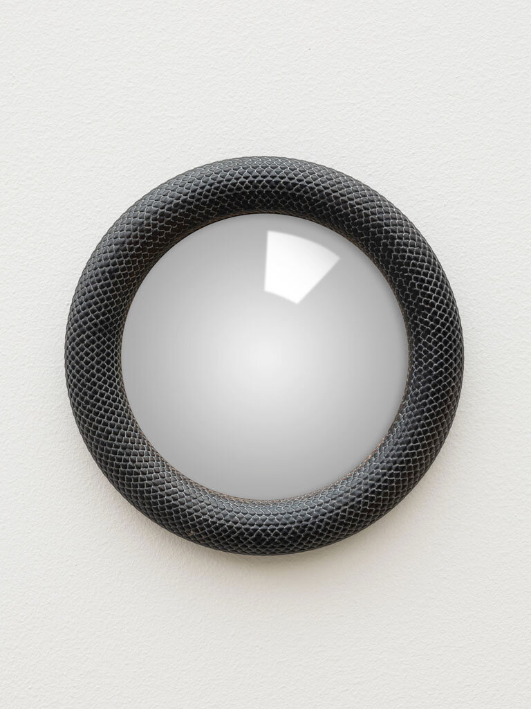 Black snake convex mirror - three sizes