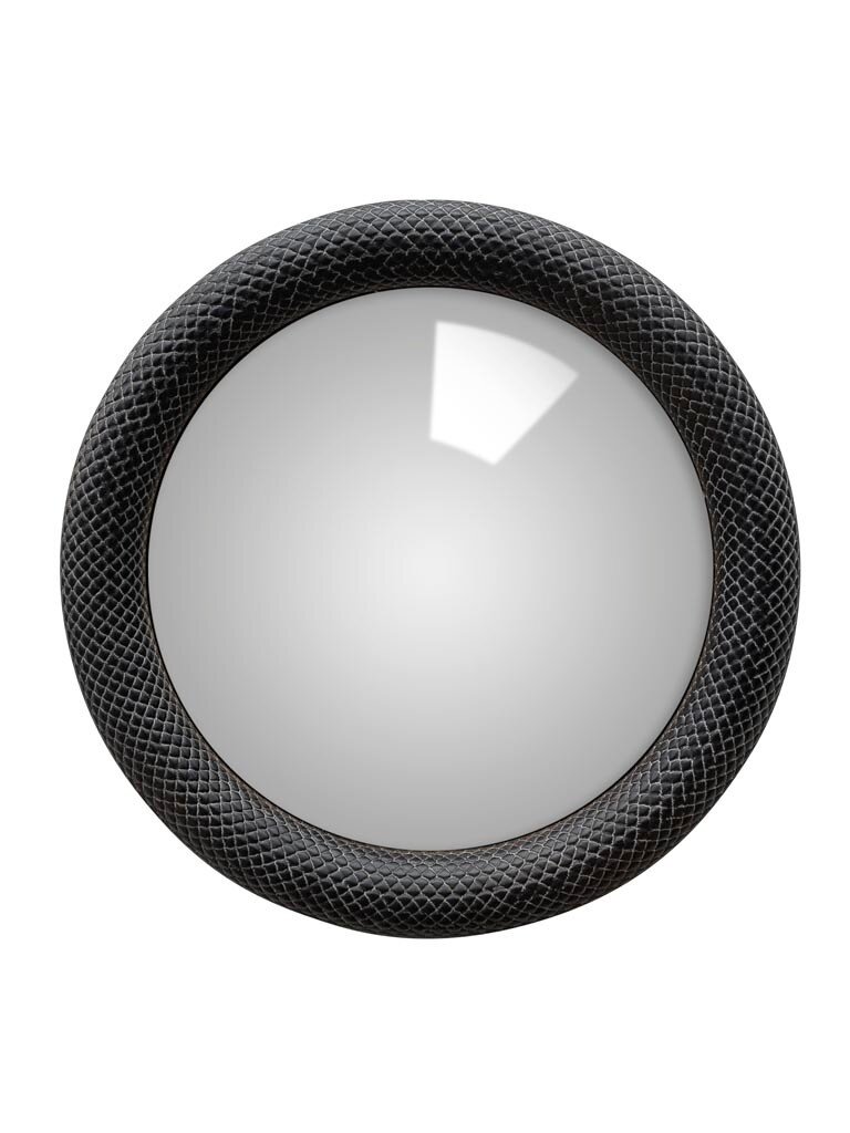 Black snake convex mirror - three sizes