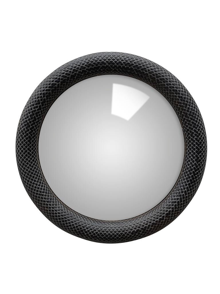 Black snake convex mirror - three sizes