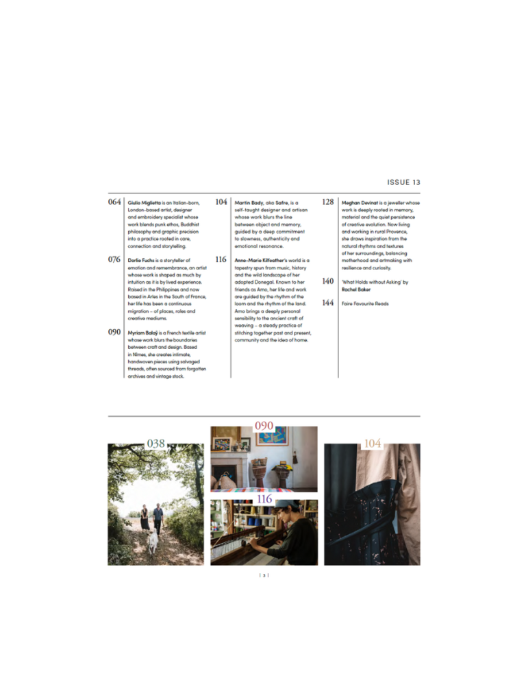 Faire Magazine FAIRE Magazine Issue 13