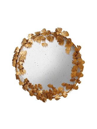 Convex Mirror - Ginkgo Leaves