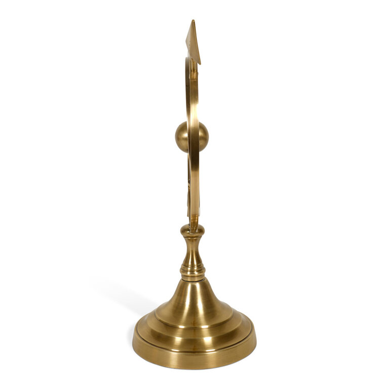 Arrow Armillary – Brass Finish – 28 × 20.5 × 35.5 cm