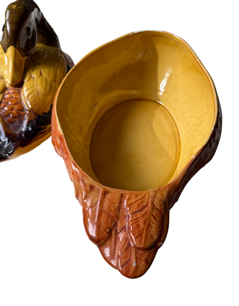 Vintage Ceramic Duck Terrine – Sourced in Tuscany