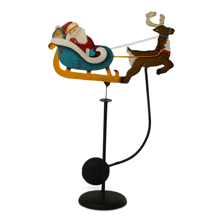 Authentic Models Santa’s Sleigh Balance Toy – Authentic Models – 45 × 24 × 11 cm