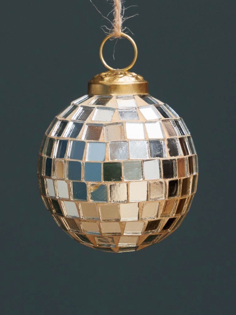 Disco Christmas Baubles - three sizes available