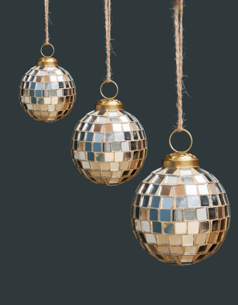 Disco Kerstballen –drie maten beschikbaar
