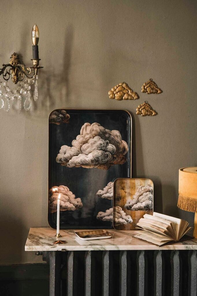 Boncoeurs Groot Receptiedienblad – Clouds