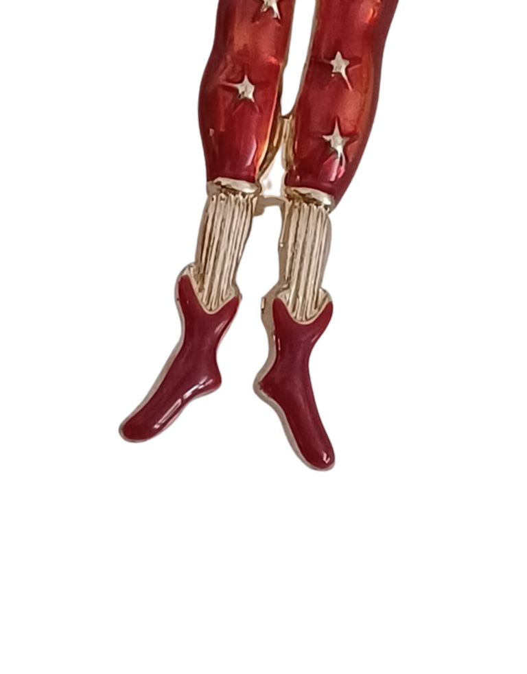 Vintage Vintage Napier broche – harlekijn elf