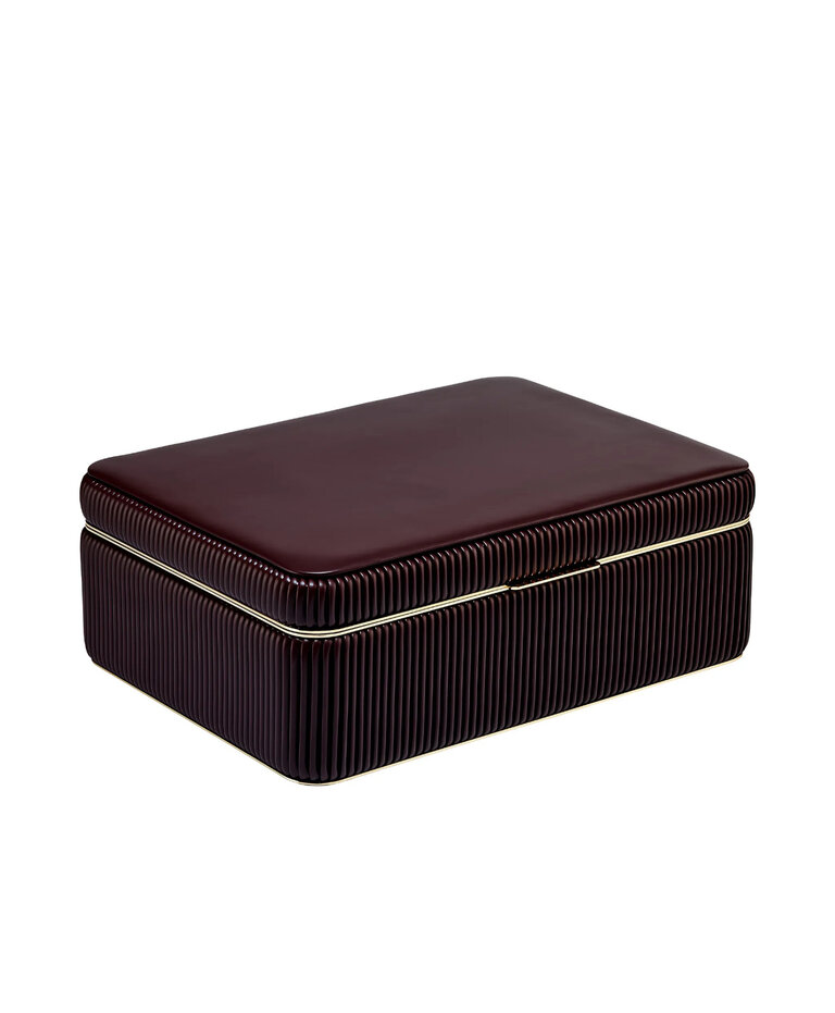 WOLF Bella large jewelry box - bordeaux