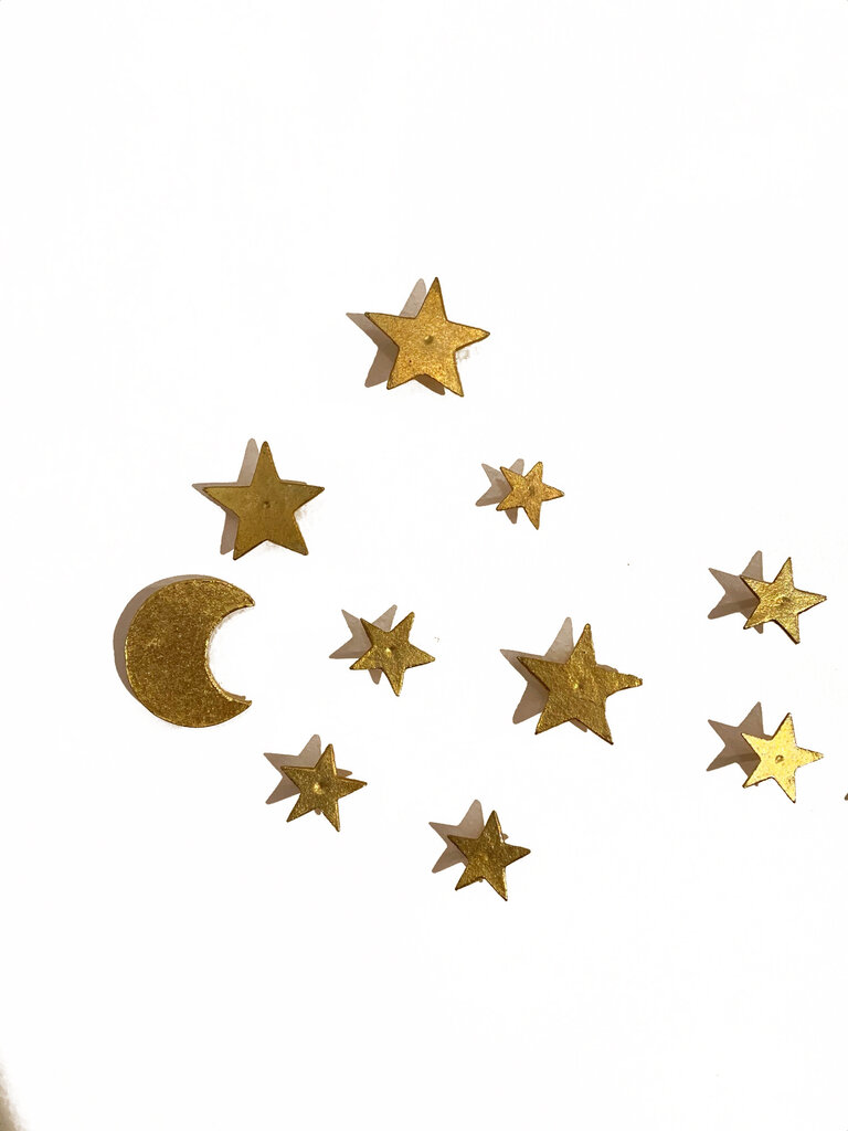 Boncoeurs Star Wall Pin –available in 3 sizes