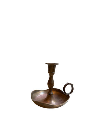 Brass Candle Holder with Handle
