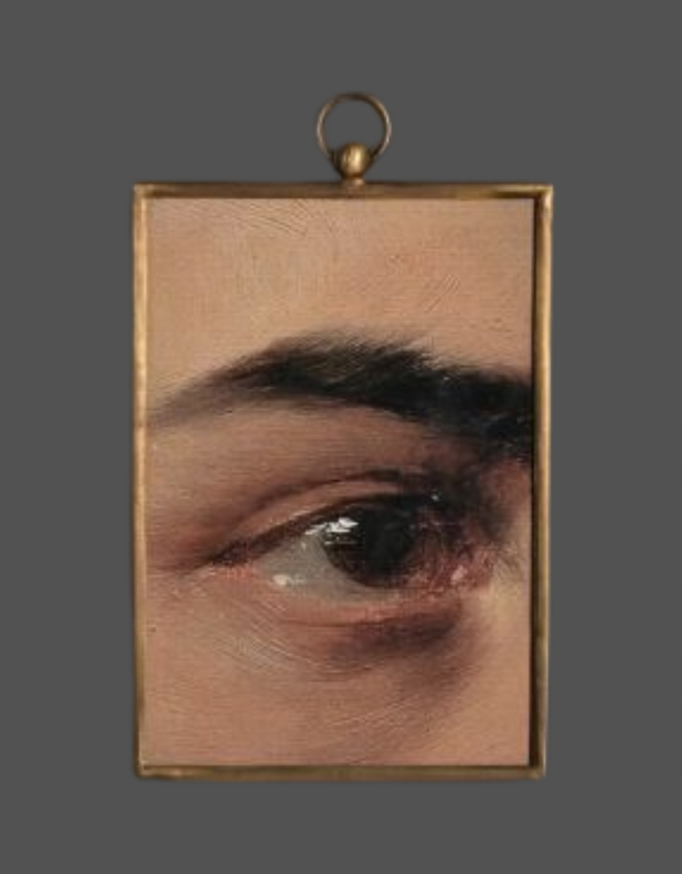 Ateliers Davoy 19 century eyes - Set of ten or Single frames