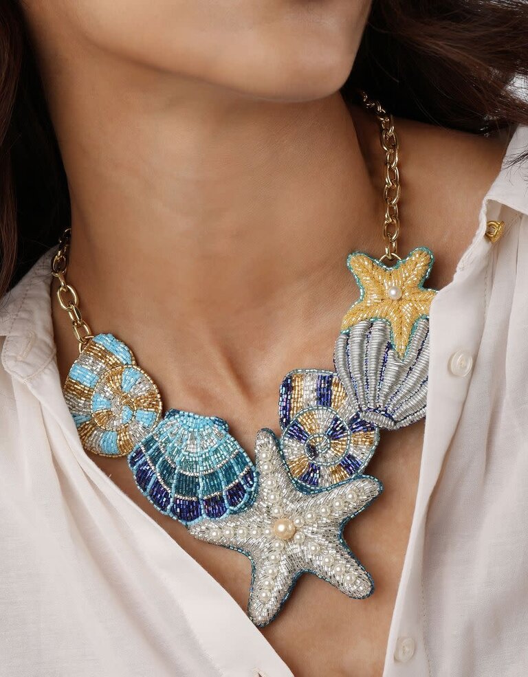 Olivia Dar Zeester Ketting – Blauw | Olivia Dar