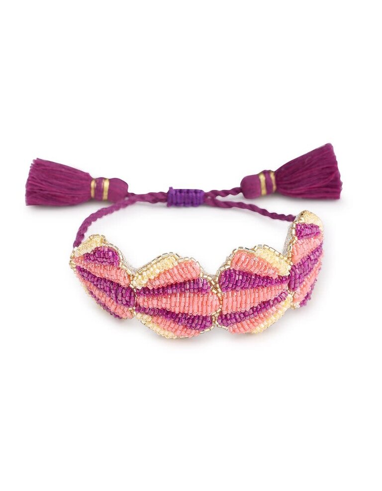 Olivia Dar Venus Bracelet – Purple | Olivia Dar