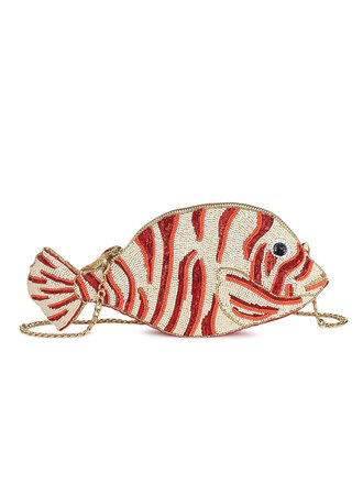 Olivia Dar Lion Fish Bag – Red