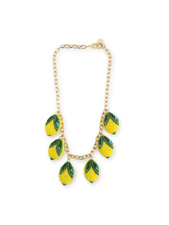 Olivia Dar Citrus Ketting – Geel