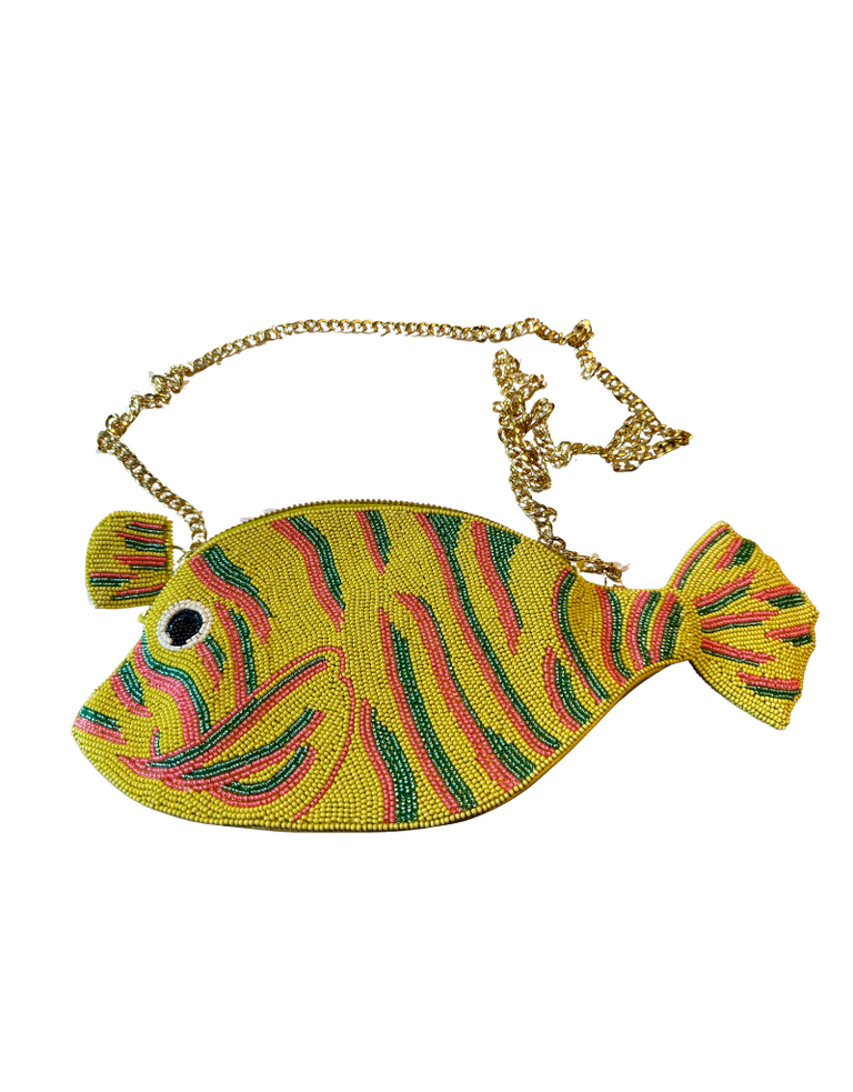 Olivia Dar Lion Fish Tas – Lime | Olivia Dar