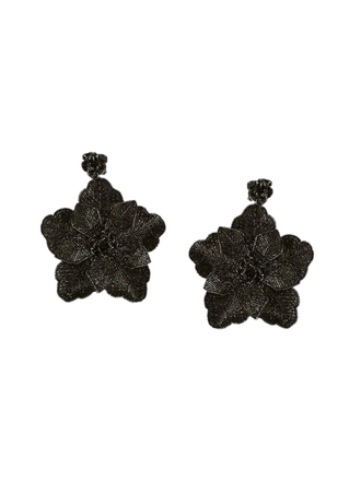 Olivia Dar Primrose Earrings – Black