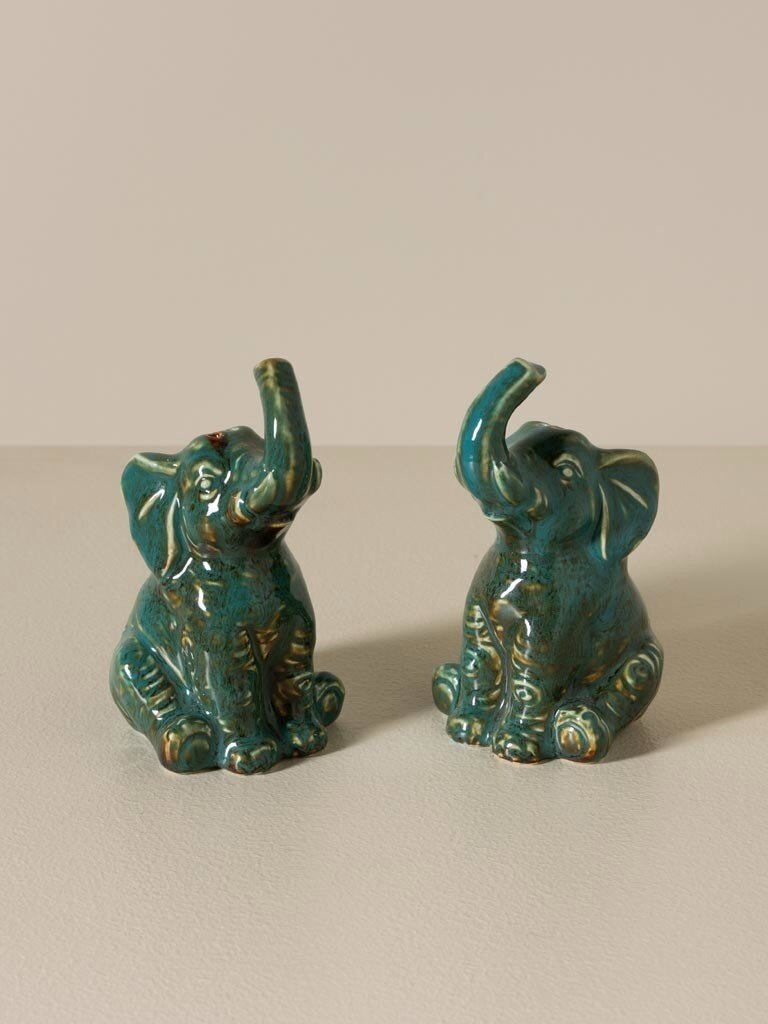 Olifant Zout- & Peperstel – Aardewerk
