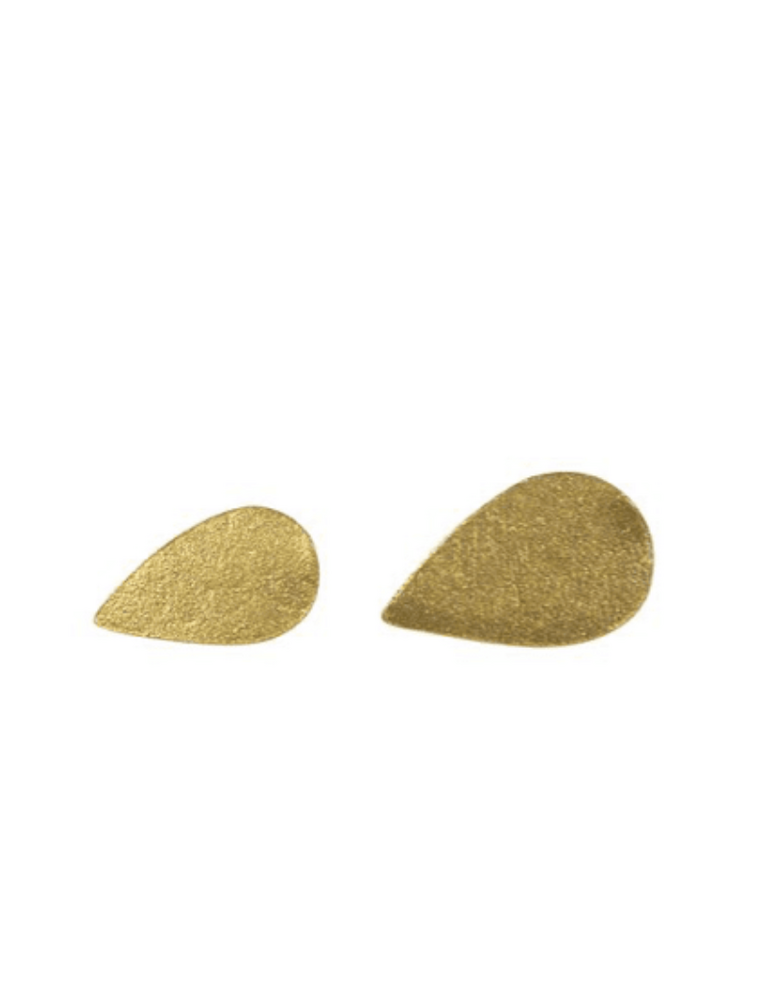 Boncoeurs Drop Shaped Wall Pin – Gold Brass by Boncoeurs (2 sizes)
