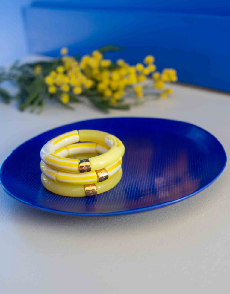 Parabaya Riviera Amarelo Bracelet – Parabaya (Single or Trio)