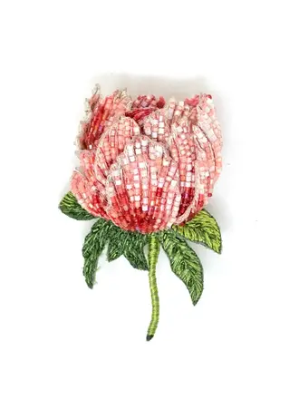 Trovelore Garden Peony Brooch