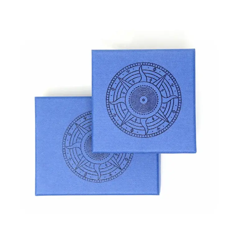 Trovelore Morpho Godarti Vlinder Broche – Handgeborduurd van Trovelore