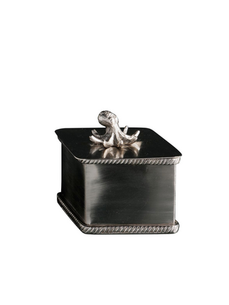 Octopus Diamond-Shaped Brass Box