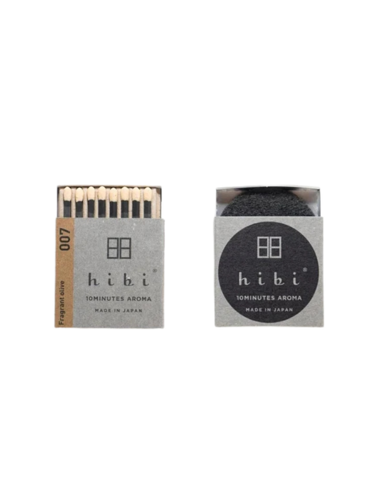 Hibi 10 minute aroma matches - 7 different scents