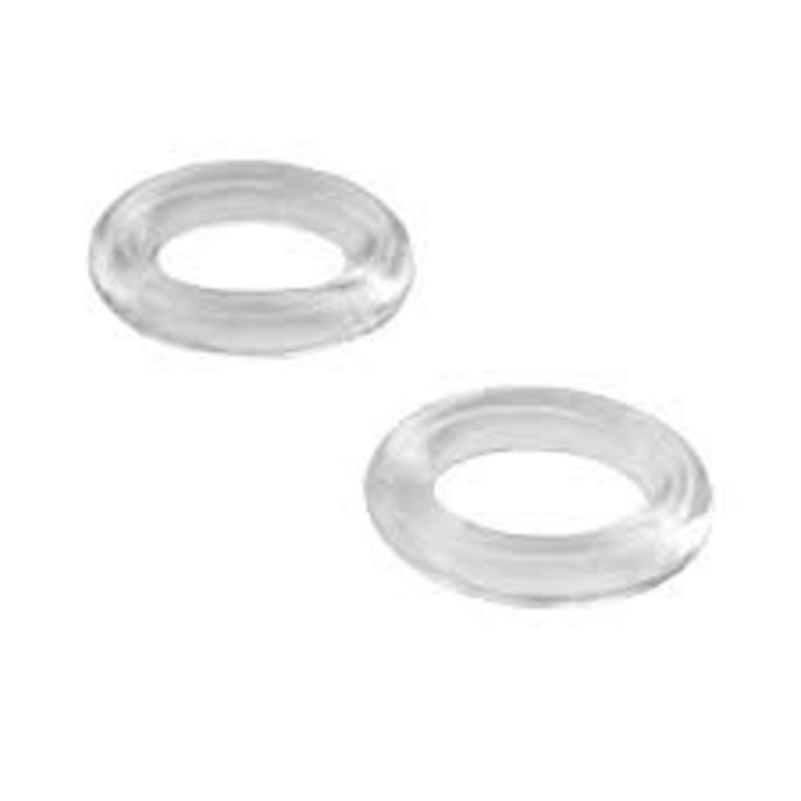 Plastic ringetjes 13 mm (tbv caravanglijder 100 stuks)